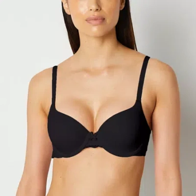 Ambrielle Cotton Demi Bra In Black