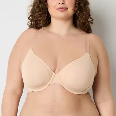 Liz Claiborne Cool Touch Lightly Lined Full Coverage Bra 351861 In White