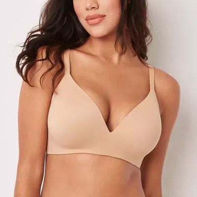 Ambrielle Super Soft Wirefree Full Coverage Bra In Brown