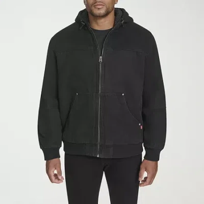 Levi 's Mens Midweight Big And Tall Bomber Jacket In Black