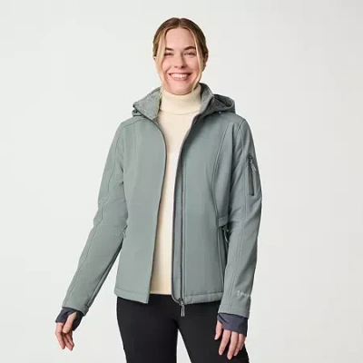 Free Country Womens Water Resistant Midweight Softshell Jacket In Multi