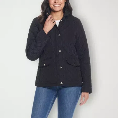 Gallery Womens Midweight Quilted Jacket In Black