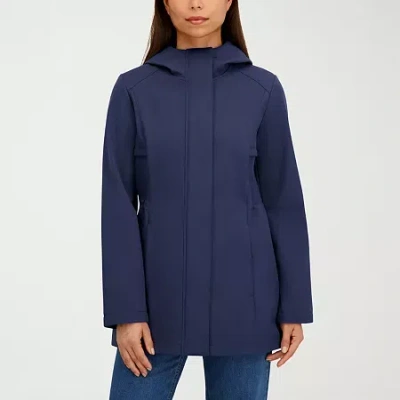 Hfx Womens Weather Resistant Lightweight Softshell Jacket In Animal Print