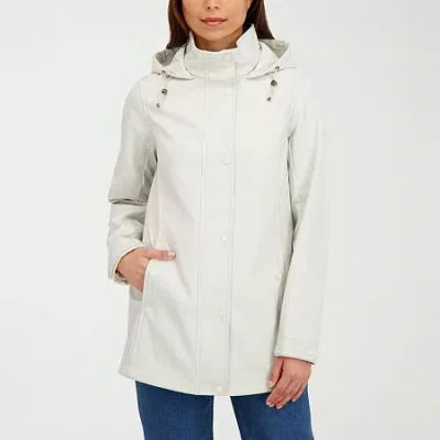 Hfx Womens Water Resistant Lightweight Softshell Jacket In White