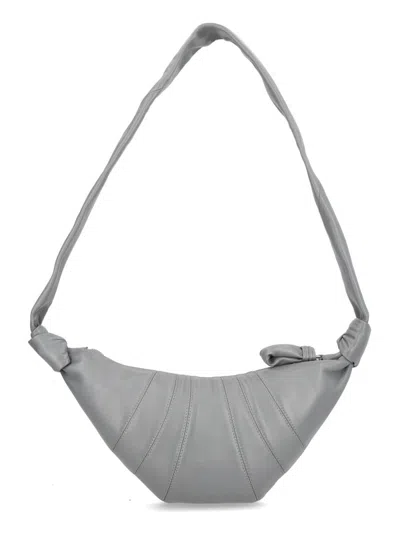 Lemaire Borsa "croissant" Small In Gray