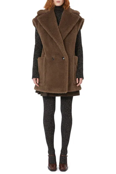 Max Mara Coats In Brown