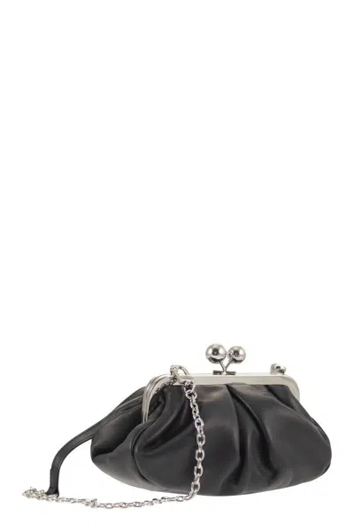 Weekend Max Mara Prati - Leather Pastry Bag In Blue