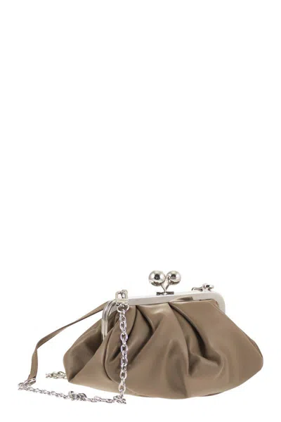 Weekend Max Mara Prati - Leather Pastry Bag In Burgundy