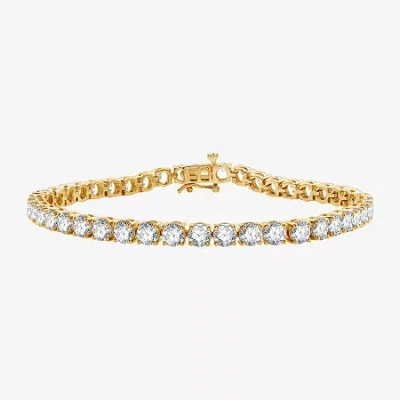 Fine Jewelry (h-i / Si2-i1) 11 Ct. T.w. Lab Grown White Diamond 10k Or 14k White Or Yellow Gold 7.5 Inch Tennis B In Yellow