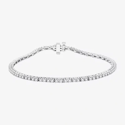 Fine Jewelry (h-i / Si2-i1) 2 Ct. T.w. Lab Grown White Diamond 10k Or 14k White Or Yellow Gold 7.25 Inch Tennis B In White
