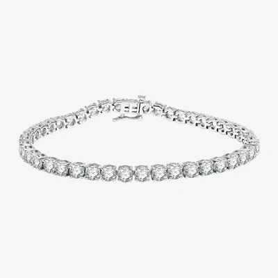 Fine Jewelry (h-i / Si2-i1) 11 Ct. T.w. Lab Grown White Diamond 10k Or 14k White Or Yellow Gold 7.5 Inch Tennis B In White
