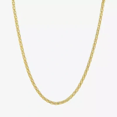 Fine Jewelry Womens 14k Gold 16 Inch Fashion Chain Necklace In Yellow