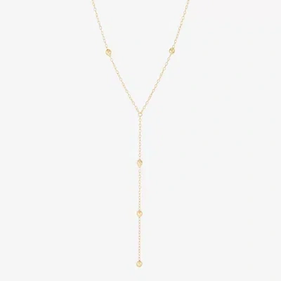 Fine Jewelry Gold Addiction Womens 10k Gold 18 Inch Y Necklace In Yellow