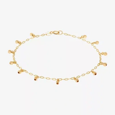 Fine Jewelry Gold Addiction Womens 10k Gold Charm Bracelet In Yellow