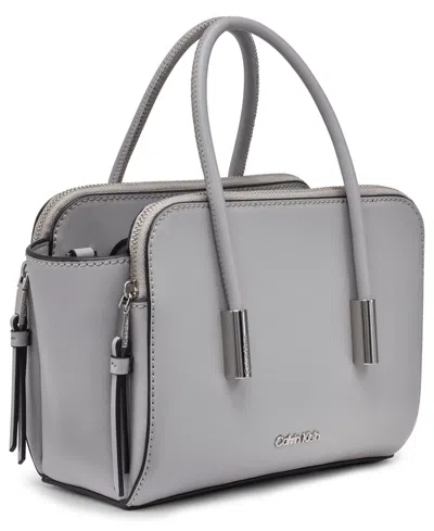 Macy's Junie Small Zipper Crossbody Bag In Red