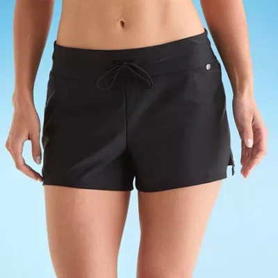 Zeroxposur Womens Swim Shorts In Black