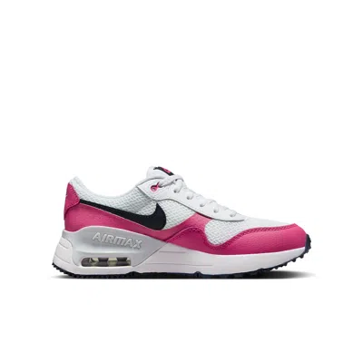 Nike (gs)  Air Max Systm 'white Fierce Pink'