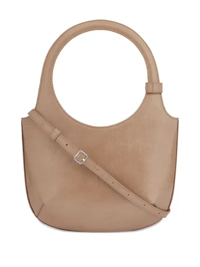 Courrèges Courreges Women Holy Leather Shoulder Bag In Brown