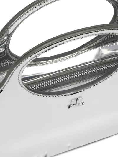 Courrèges Courreges Women Holy Mini Shoulder Bag In Silver
