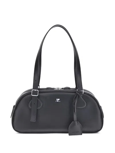 Courrèges Courreges Women Medium Friday Tote Bag In Black