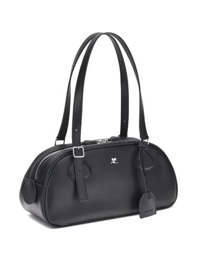Courrèges Courreges Women Medium Friday Tote Bag In Black