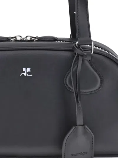 Courrèges Courreges Women Medium Friday Tote Bag In Black