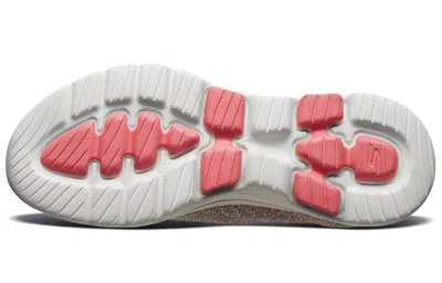Skechers (wmns)  Go Walk 5 Running Shoes Brown/pink/white In Neutral
