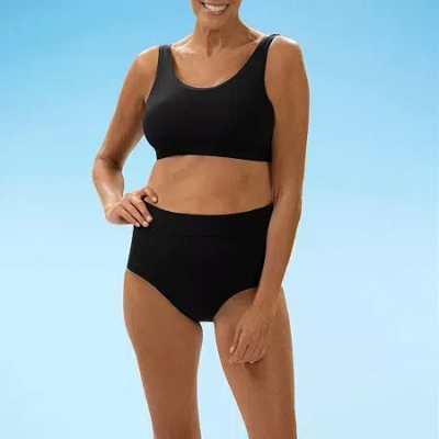 Dolfin Aquashape Women's Scoop Back One Piece In Black