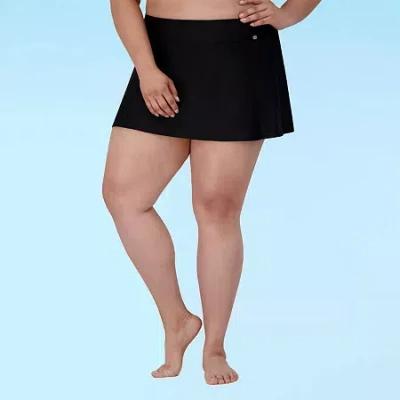 Zeroxposur Womens Plus Swim Shorts In Black