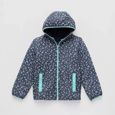 Thereabouts Little & Big Kid Girls Midweight Puffer Jacket In Black