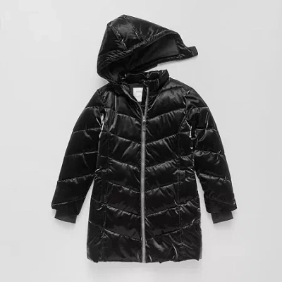 Thereabouts Little & Big Kid Girls Heavyweight Parka In Black