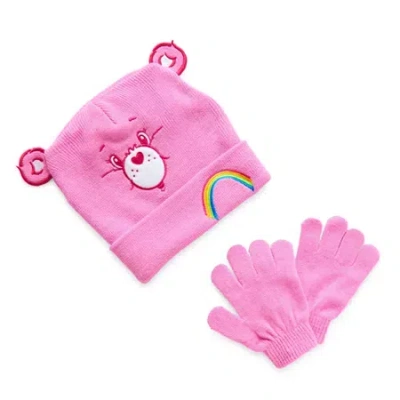 Care Bears Little & Big Kid Girls 2-pc.  Cold Weather Set In Pink