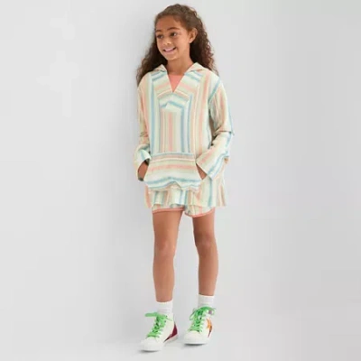 Roxy Big Kid Girls Long Sleeve Hoodie In Multi