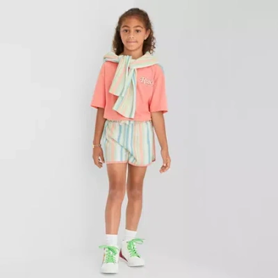 Roxy Big Kid Girls Pull-on Short In Multi