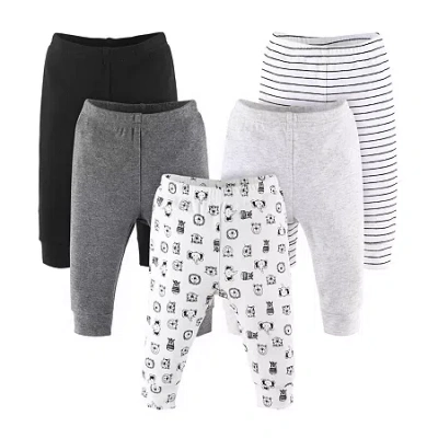 The Peanutshell Baby Boys Tapered Regular Fit Pull-on Pant In Black