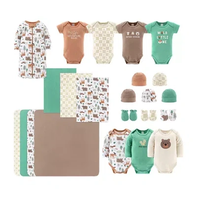 The Peanutshell Wilderlust 0-3m Baby Boys 23-pc. Baby Clothing Set In Multi