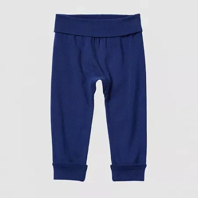 Okie Dokie Grow With Me Baby Unisex Tapered Regular Fit Jogger Pant In Blue