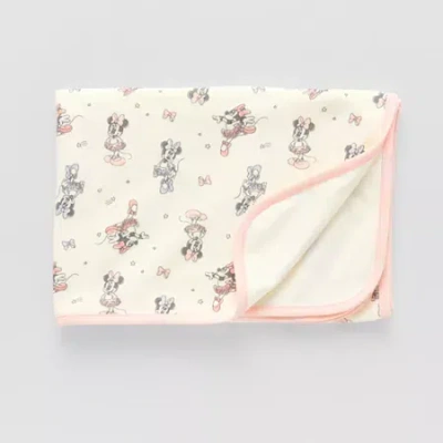 Disney Minnie Mouse Swaddle Blanket In Pink