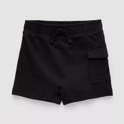 Okie Dokie Baby Boys Cargo Short In Black