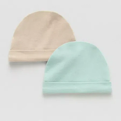 Okie Dokie Baby Unisex 2-pc. Multi-pack Baby Hat In Blue