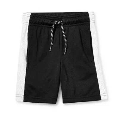 Okie Dokie Active Toddler & Little Boys Pull-on Short In Black