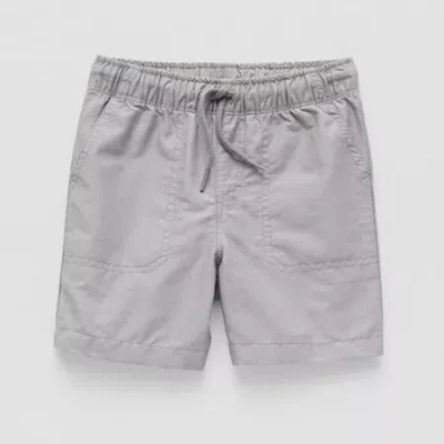 Okie Dokie Toddler & Little Boys Pull-on Short In Gray