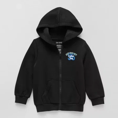 Okie Dokie Toddler & Little Boys Fleece Lightweight Jacket In Black