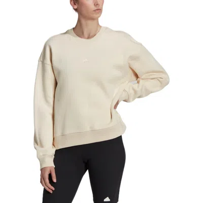 Adidas Originals (wmns) Adidas All Szn Sweatshirt 'beige' In Neutral