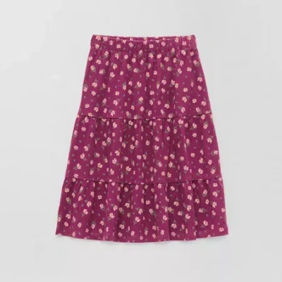 Okie Dokie Toddler & Little Girls Midi A-line Skirt In Purple
