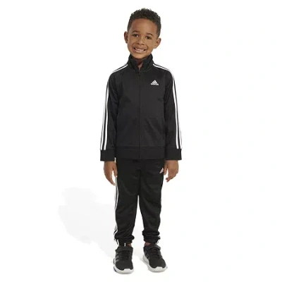 Adidas Originals Toddler Boys 2-pc. Track Suit In Black