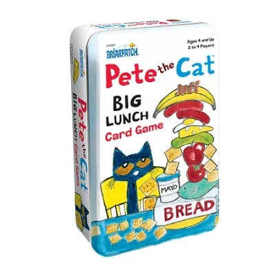 Briarpatch Pete The Cat Big Lunch Card Game Tin In Multi