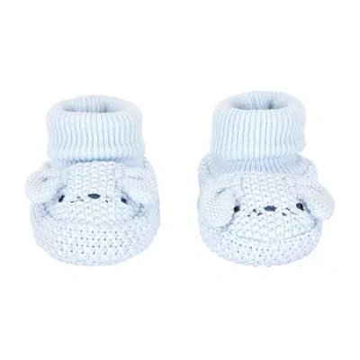 Carter's Baby Boys 1 Pair Baby Booties In Blue