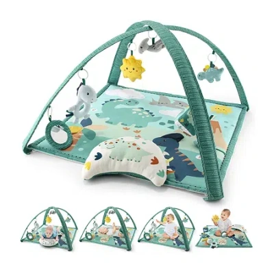 The Peanutshell Dino Baby Activity Center In Green
