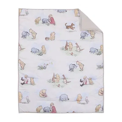 Nojo Classic Winine The Pooh 6-pc. Winnie The Pooh Crib Bedding Set In Sand